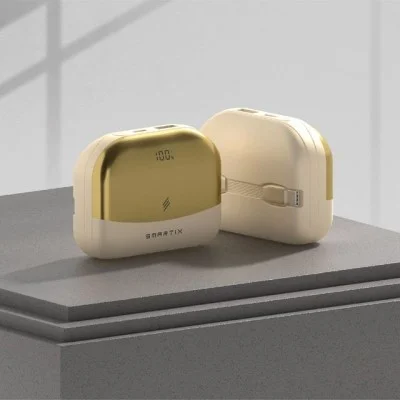 Smartix Powerx Premium 10000Mah Power Bank - Beige